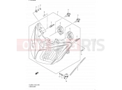 SUZUKI DL650UE L1 (2011) V-Strom (E19) 56 - HEADLAMP (DL650AL1 E24)