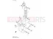 SUZUKI DL650UE L1 (2011) V-Strom (E19) 160 - REAR CUSHION LEVER