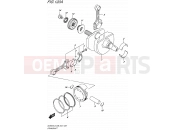 SUZUKI DL650XA L5 (2015) V-Strom (E03,E28,E33) 120A - CRANKSHAFT