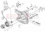 DUCATI Supersport 900 SS GENERATOR COVER DM 007089&GT; » IGNITION SYSTEM