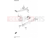 SUZUKI DL650XA L5 (2015) V-Strom (E03,E28,E33) 407A - STAND