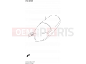 SUZUKI DL650XA L5 (2015) V-Strom (E03,E28,E33) 909A - HIGH SEAT (OPTIONAL)