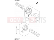SUZUKI DL650XA L5 (2015) V-Strom (E38) 355A - HANDLE SWITCH