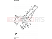 SUZUKI DL650XA L5 (2015) V-Strom (E38) 401A - FRAME
