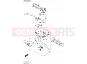 SUZUKI DL650XA L5 (2015) V-Strom (E38) 467A - HANDLE LEVER