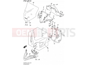 SUZUKI DL650XA L5 (2015) V-Strom (E38) 481A - COWLING BODY