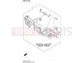 SUZUKI DL650XA L5 (2015) V-Strom (E38) 912A - UNDER COWLING SET (OPTIONAL)