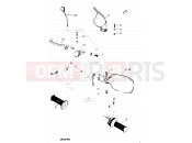 SUZUKI DR50 M (1991) 14 - HANDLEBAR AND BRAKE LEVER