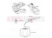 SUZUKI DR-Z110 K4 (2004) (E21) 41A - DECAL(DR-Z110 K4)