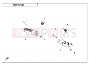 CFMOTO CX-5E (CF1000DY) FOOTREST - F14