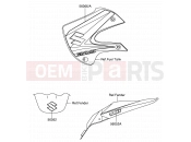 SUZUKI DR-Z110 K5 (2005) (E21) 41B - DECAL(DR-Z110 K5)
