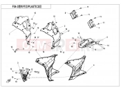 CFMOTO 250 SR (CF250-6F [EU5] ) PLASTICS3 - F04-3