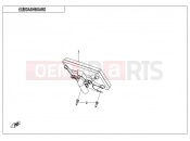 CFMOTO 250 SR (CF250-6F [EU5] ) DASHBOARD( TFT) - F17-A