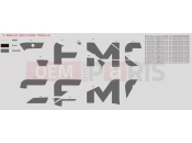 CFMOTO 250 SR (CF250-6F [EU5] ) DECAL(NEBULA BLACK- ABS) - F19-2-A