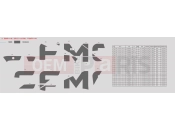 CFMOTO 250 SR (CF250-6F [EU5] ) DECAL(NEBULA BLACK- ABS) - F19-2-A-V2