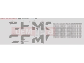 CFMOTO 250 SR (CF250-6F [EU5] ) DECAL(NEBULA WHITE-ABS) - F19-2-B-V2