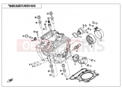 CFMOTO 2019 MOTORCYCLE 300 NK (CF300) CYLINDER COVER