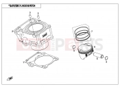 CFMOTO 2019 MOTORCYCLE 300 NK (CF300) CYLINDER & PISTON