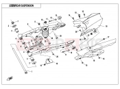 CFMOTO 2019 MOTORCYCLE 300 NK (CF300) REAR SUSPENSION