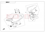 CFMOTO 2019 MOTORCYCLE 300 NK (CF300) SEAT