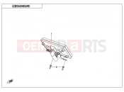 CFMOTO 2019 MOTORCYCLE 300 NK (CF300) DASHBOARD( TFT）