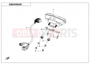 CFMOTO 2019 MOTORCYCLE 300 NK (CF300) DASHBOARD( LCD）