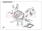 CFMOTO 2019 MOTORCYCLE 300 NK (CF300) CYLINDER COVER - E02-2