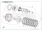 CFMOTO 2019 MOTORCYCLE 300 NK (CF300) CLUTCH - E05-A