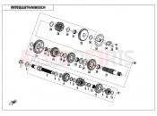 CFMOTO 2019 MOTORCYCLE 300 NK (CF300) TRANSMISSION(2) - E06-2