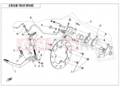 CFMOTO 300 SR (CF300-3 [EU4] ) REAR BRAKE