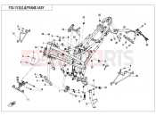 CFMOTO 300 SR (CF300-3F [EU5] ) FRAME - F03-1