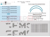 CFMOTO 300 SR (CF300-3F [EU5] ) DECAL(NEBULA WHITE-ABS) - F19-2-B-V3