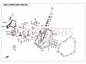 CFMOTO 300 SR (CF300-3F [EU5] ) RIGHT SIDE COVER(SLIPPING  CLUTCH  ) - E01-3-A-V2
