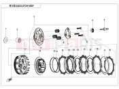 CFMOTO 300 SR (CF300-3F [EU5] ) CLUTCH(SLIPPING CLUTCH  ) - E05-B