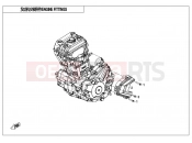 CFMOTO 300 NK (CF300-BF [EU5] ) ENGINE FITTINGS - F00