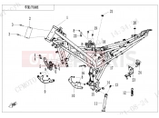 CFMOTO 300 NK (CF300-BF [EU5] ) FRAME - F03-1