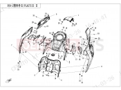 CFMOTO 300 NK (CF300-BF [EU5] ) PLASTIC 2 - F04-2
