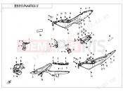 CFMOTO 450 SR (CF400-6F [EU5] ) PLASTICS 4 - F04-4-V3