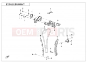 CFMOTO 450 SR (CF400-6F [EU5] ) CAMSHAFT - E02-5