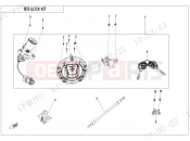 CFMOTO 450 SR (CF400-6F [EU5] ) LOCK KIT - F01