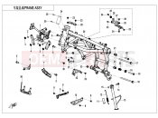 CFMOTO 450 SR (CF400-6F [EU5] ) FRAME-1 - F03-1
