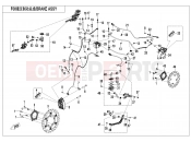 CFMOTO 450 SR (CF400-6F [EU5] ) BRAKE SYSTEM(BOSCH ABS) - F08-A-2