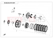 CFMOTO 450 SR (CF400-6F [EU5] ) CLUTCH - E05
