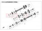 CFMOTO 450 SR (CF400-6F [EU5] ) TRANSMISSION SYSTEM(2) - E06-2