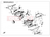 CFMOTO 450 SR (CF400-6F [EU5] ) PLASTICS 3 - F04-3