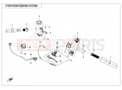 CFMOTO 450 SR (CF400-6F [EU5] ) STEERING SYSTEM - F10