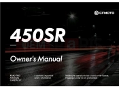 CFMOTO 450 SR (CF400-6F [EU5] ) OWNERS MANUAL - F38