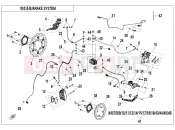 CFMOTO 450 SR (CF400-6F [EU5] ) BRAKE SYSTEM - F08-V2