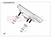 CFMOTO 450 SR (CF400-6F [EU5] ) DASHBOARD - F17