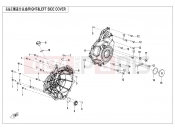 CFMOTO 450 SR (CF400-6F [EU5] ) LEFT@^ RIGHT SIDE COVER - E01-2